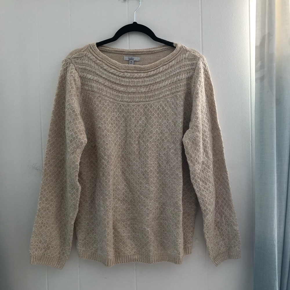 🌷Cream sweater